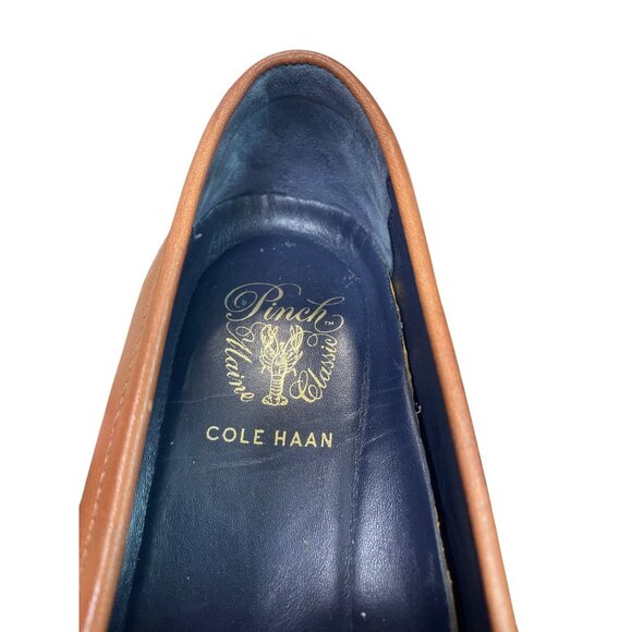 Cole Haan Pinch Mens Brown Leather Maine Classic slip Loafers Sz 9M SKU 9573 - Picture 9 of 16
